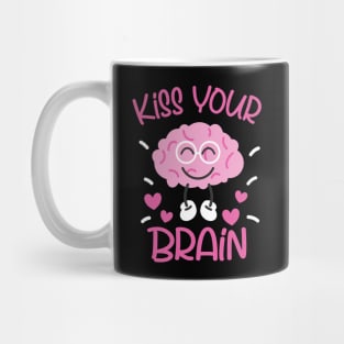 Education Kiss Your Brain Teacher Mug